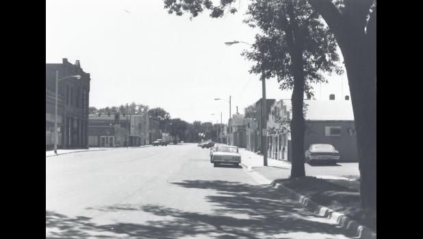 Special photo. Photograph of Minneota taken in 1974.