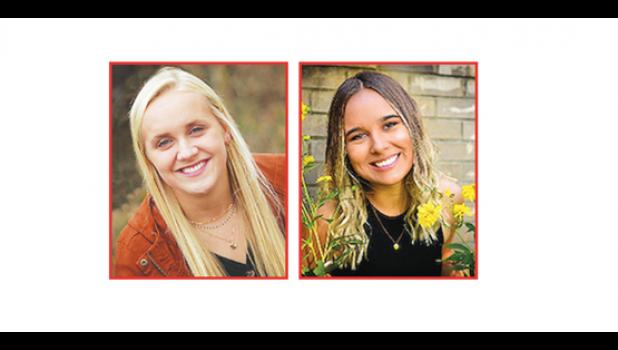 Contributed photos. Abby Rost and Jada Sterzinger