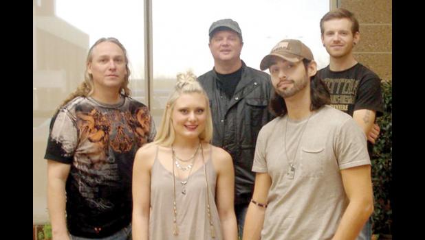 Special photo. Avenger Joe. Front: Kaila Dakota, Brent Michael. Back: Trent Aman, Trent Johnson, John Pettigrew. Special photos.