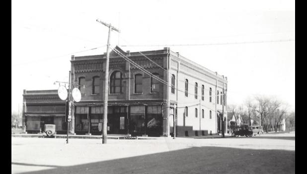 Photo Courtesy of the Lyon County Museum. This photo of the O.G. Anderson “Big Store” in downtown Minneota was taken in 1920.