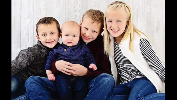 Special photo. The Coequyt siblings, left to right; Nolan, Daxon, Bretten, and Jaylyn.