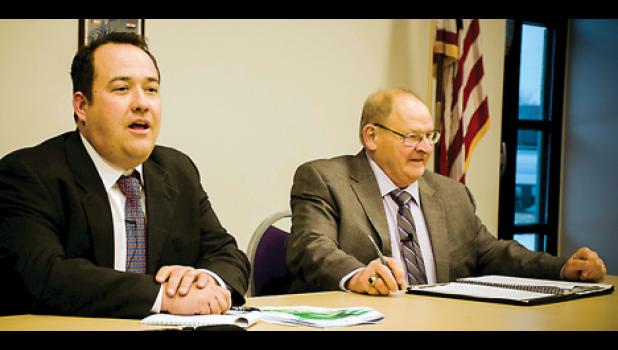 File photo. Rep. Chris Swedzinski & Sen. Gary Dahms.
