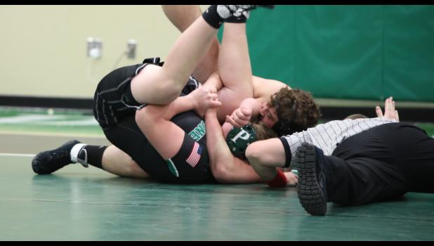 TJ Esping won his 150th match at BBE.