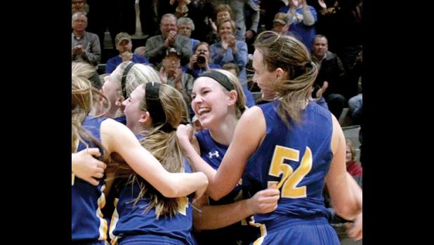 Staff Photo by Byron Higgin. And when Morgan (right) and Abby Hennen (left) are introduced as starters, it will continue the family’s dominance at Minnesota State High School tournaments.