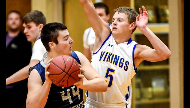 Photo for the Mascot by Brian Jeremiason Jared Josephson's stifling defense helped shut down R-T-R.