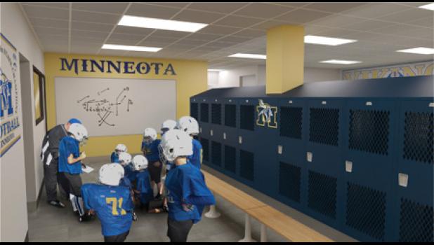 Special Illustration. Special illustration of the proposed changes to the Minneota Public Schools locker rooms. Informational sessions will be held Thursday, July 13 and Monday, August 14 in the Choir room at the Minneota Public School at 7 p.m.