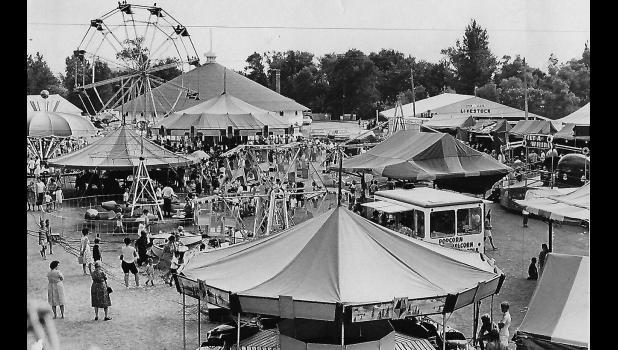 Submitted photo. Lyon County Fair in Marshall in 1960.