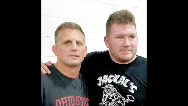 Special photo. Tom Ryan (left) and Jesse Nelson.