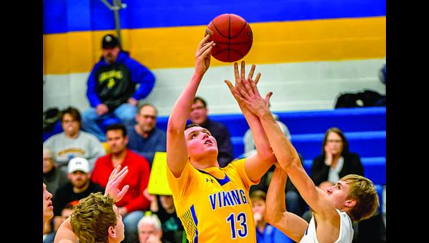 Photo by Brian Jeremiason. Logan Sussner had 15 points and 13 rebounds.