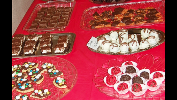 Staff photo by Scott Thoma. The night wouldn't be complete without delicious chocolate!