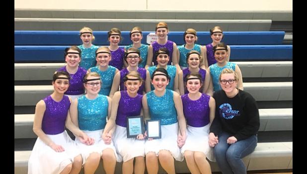 Special photo. Members of the third place Canby-Minneota Sensations Dance Team.