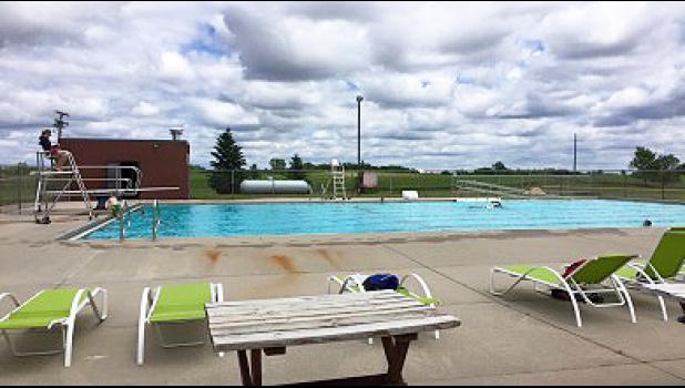 Special photo. Minneota’s outdoor swimming pool, heavily used in the summer months, is in drastic need of repair.