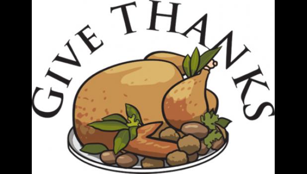 Special photo. A FREE Community Thanksgiving Dinner will be held at noon on Thursday, November 23 at the Bethel Community Fellowship Church.