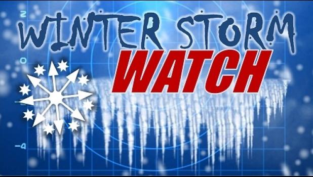 Special photo. WINTER STORM WATCH IN EFFECT FROM LATE WEDNESDAY NIGHT THROUGH THURSDAY AFTERNOON