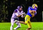 AJ Myhre's interception.