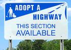Special photo. MnDOT is looking for volunteers for "Adopt a Highway".