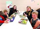Alumni lunch at St. Edward School.