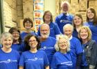 Employees from  Ameriprise Financial, Van der Hagen, Skogrand and Associates worked together to help fight against hunger.