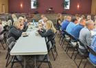 Around 90 Minneota public and parochial teachers and administrators enjoyed an appreciation meal at Bethel Fellowship Church on Aug. 15.