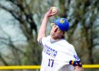 Austin Sorensen strained to throw.