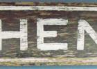 This antiquated wooden “Ghent” sign was once located on the east end of the Ghent Depot.