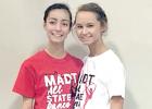 Stephanie Birk and Kameron King participated in the All-State Dance. King was in Kick and Birk in Jazz.