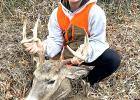 Henry Buysse, the 12-year-old son of Andy and Beth Buysse of Minneota, bagged this 12-point buck in Lyon County during Youth Deer Hunting Season on Oct. 19. Henry shot a 10-point last season. 