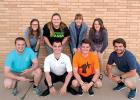The teams of the event are: (front row, left to right) James, Tanner Thooft, Nathan and Nick Bot. The ladies (back) are: Grace, Amanda, Sabrina and Mary. 