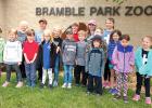 Kindergarten, first and second graders of St. Edward School of Minneota visited the Bramble Park Zoo in Watertown, SD recently. 