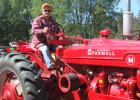 Paul Fonteyn attended the Harvest Festival Tractor Show Saturday with his 1948 IH McCormick Farmall tractor. 