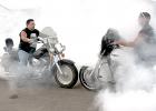 "The Burn" is one of the most popular events of the Memorial Run at Minneota. These two did it head-to-head.