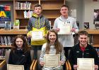Front row: (left to right)  Joey Clark, Grace Jeremiason and Grady Moorse. Back: Cale Sorensen and  Landon Abraham. Not Pictured: Reid Fier. 