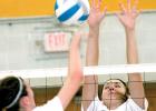 Natalie Rolbiecki, is counted on for blocking, as she did in the scrimmage last week. She will also deliver a kill to the other side when necessary. 

