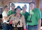 Special photo. The Larry Olsen Band, with Olsen on the right. They will play in Minneota on March 3.