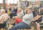 The Minneota Public Library hosted the first in a series of readings on Thursday, July 29 before a good-sized audience.