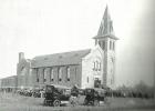 A large number of worshippers from Minneota and surrounding communities attended the formal dedication services of the new St. Edward's Church on Oct. 11, 1914 in Minneota.