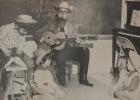 Fifty years ago, Minneota Public School Superintendent Ralph Larson played the guitar and harmonica for pre-school students during "Western Day" at the school in January, 1975. The students, clad in western outfits, sang along to Larson's music.