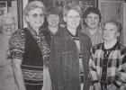 The Konold's were champions of the Monday Night Women's Bowling League at the Legion Lanes in Minneota in April 2001. Left to right: Jeannette Konold, Sharlene Drown, Mary Neuman, Brenda Verschelde, Lois Spanton and Arla Boe.