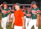 Minneota Mudhen players were all smiles after blanking the Marshall A's 2-0 in their final home game of the season last Wednesday, July 19.