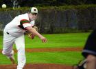 Peyton Nuy on the mound.