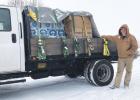 Charlie Pesch left Minneota on Sunday and traveled to Texas with his flatbed truck loaded with bottled water, food and other much-needed supplies that locals donated to help the people of the Lone Star State who were hit hard by a major winter storm. 