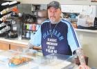 Brian Kolehmainen was born in Los Angeles and has co-owned the Porter Cafe since October. He also serves as the night cook. 
