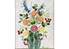 “Summer Bounty”, a quilt made by Cheryl Guacci, hung in the Visions Museum in San Diego. 