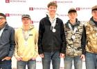 The Meat Cutting team placed second overall. Left to right: Colton Bitker, Emerson Johnson, Kaden Lasnetski, Jace Johnson and Landon Neyens.
