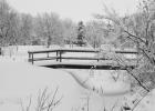 A scene at the Countryside Golf Course on Friday following the surprise snowfall.