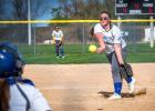 Minneota/Canby pitcher Ava Larson pitched all seven innings for the win in the first game of a doubleheader against Tracy-Milroy-Balaton last Thursday in Minneota. 