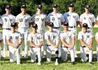 Front row, left to right: Joey Lacek, Randy Sorensen, Kaden Christensen, Ian Myhre, Parker Bradley, Quinton Anderson, Ryan Meagher. Back row, left to right: Kellen Bradley, Adam Dalager, Brody Larson, Ryan Dalager, Joe Voit, Eli Gruenes, Creed Stassen, Landon Esping. 
