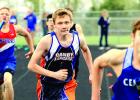 Tristan Bierschenk ran a leg of the 4x800-meter relay for Canby-Minneota.