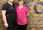 Dr. Laura Rohe, left, and Dr. Lynn Buysse. 