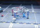  A computerized animation of what the Infinite Recharge competition will look like.